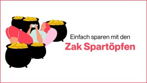 Mehr über den Artikel erfahren Einfach Sparen mit den Zak Spartöpfen